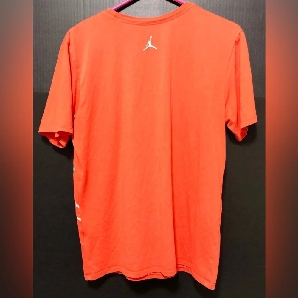 🪽Nike Air Jordan Orange & Gray Wingspan T-shirt